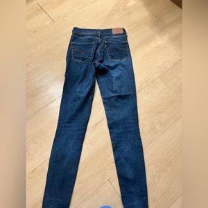 Levi’s high rise super skinny jeans